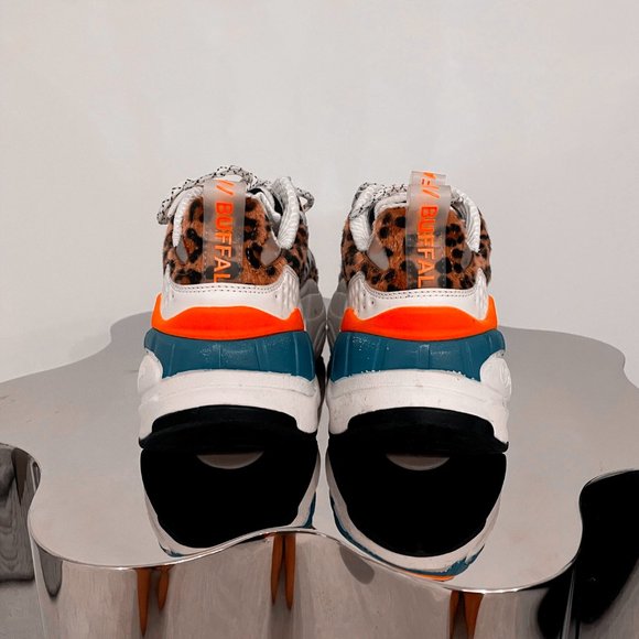 SOLD Buffalo Crevis P1 Multi-Animal Print Sneakers Size 36 - Picture 5 of 7